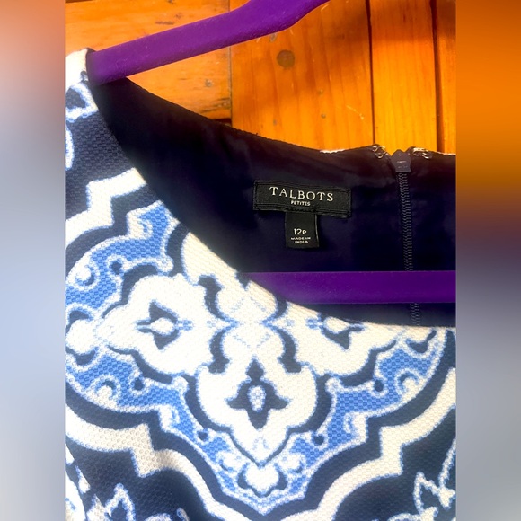 Talbots 12P Ribbon Detail Dress - Picture 4 of 6